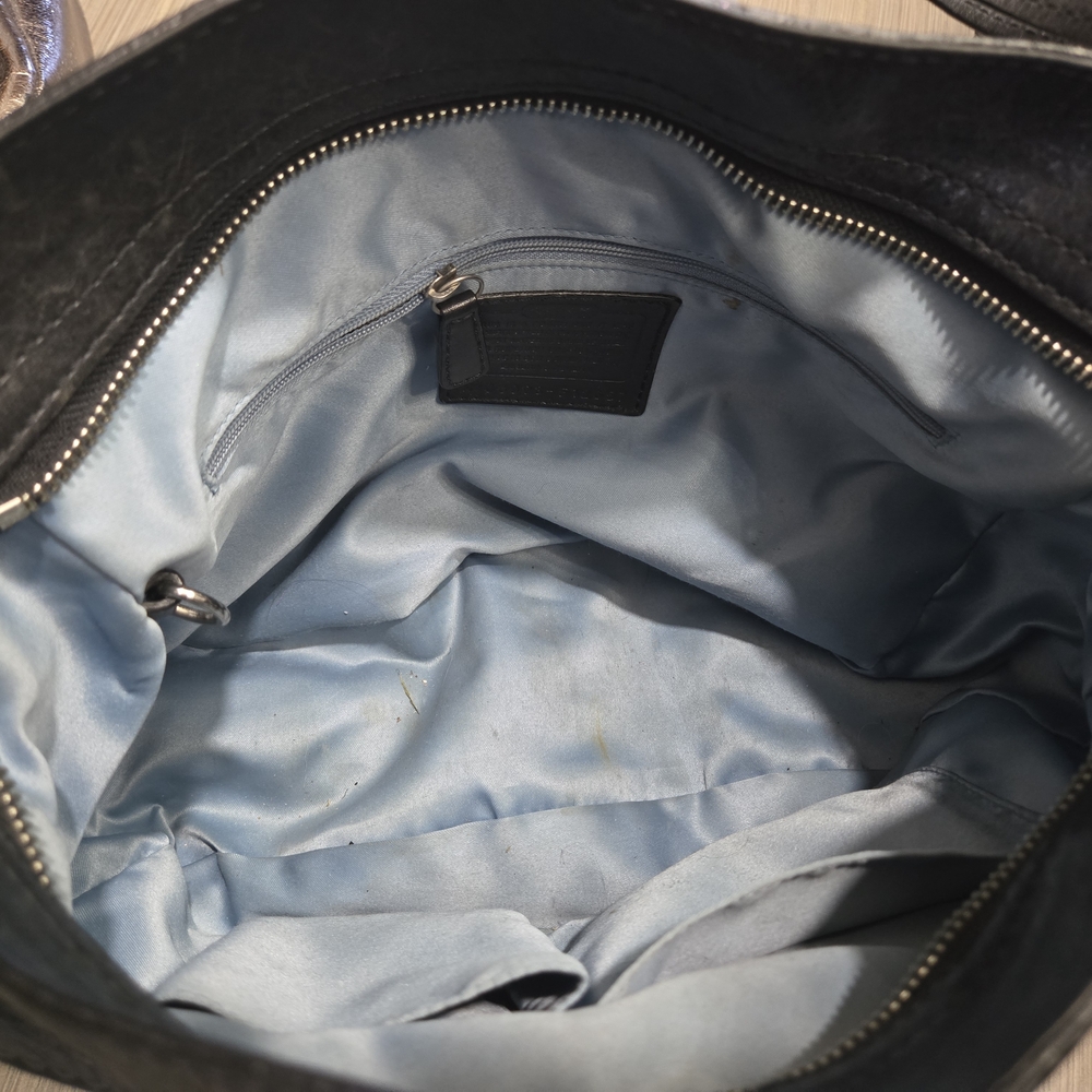 Coach Black Signature Shoulder Bag - Picture 2 of 4